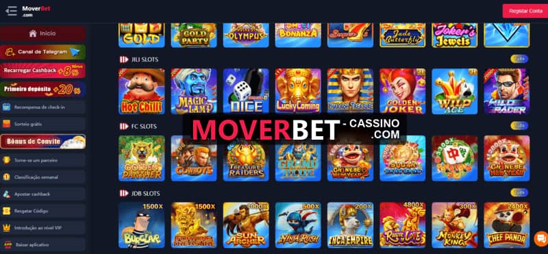Bônus de indicação em cassino online