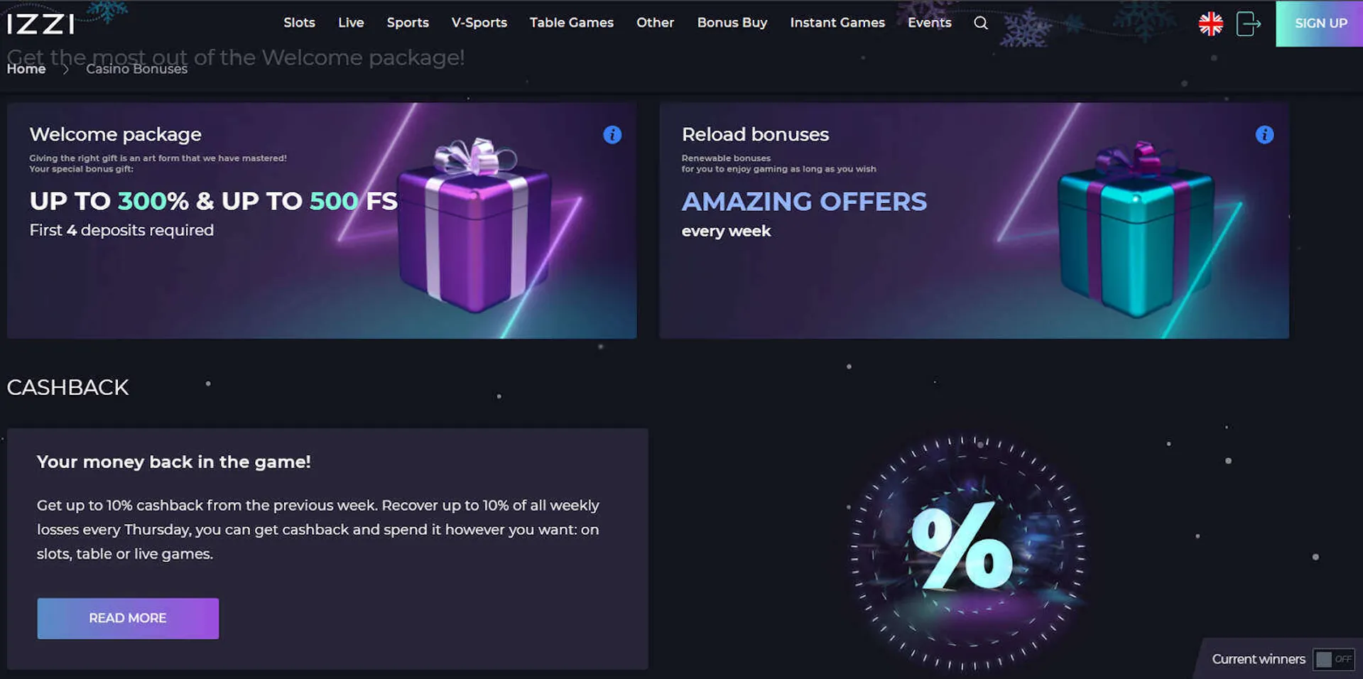 Bônus de indicação em cassino online